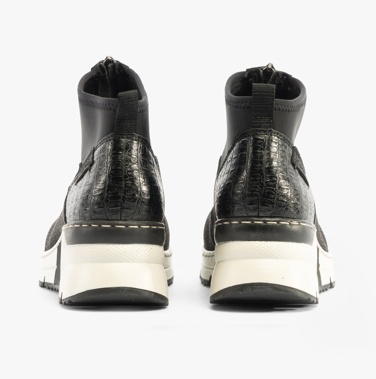 Rieker N6352-00 Womens Boots Black