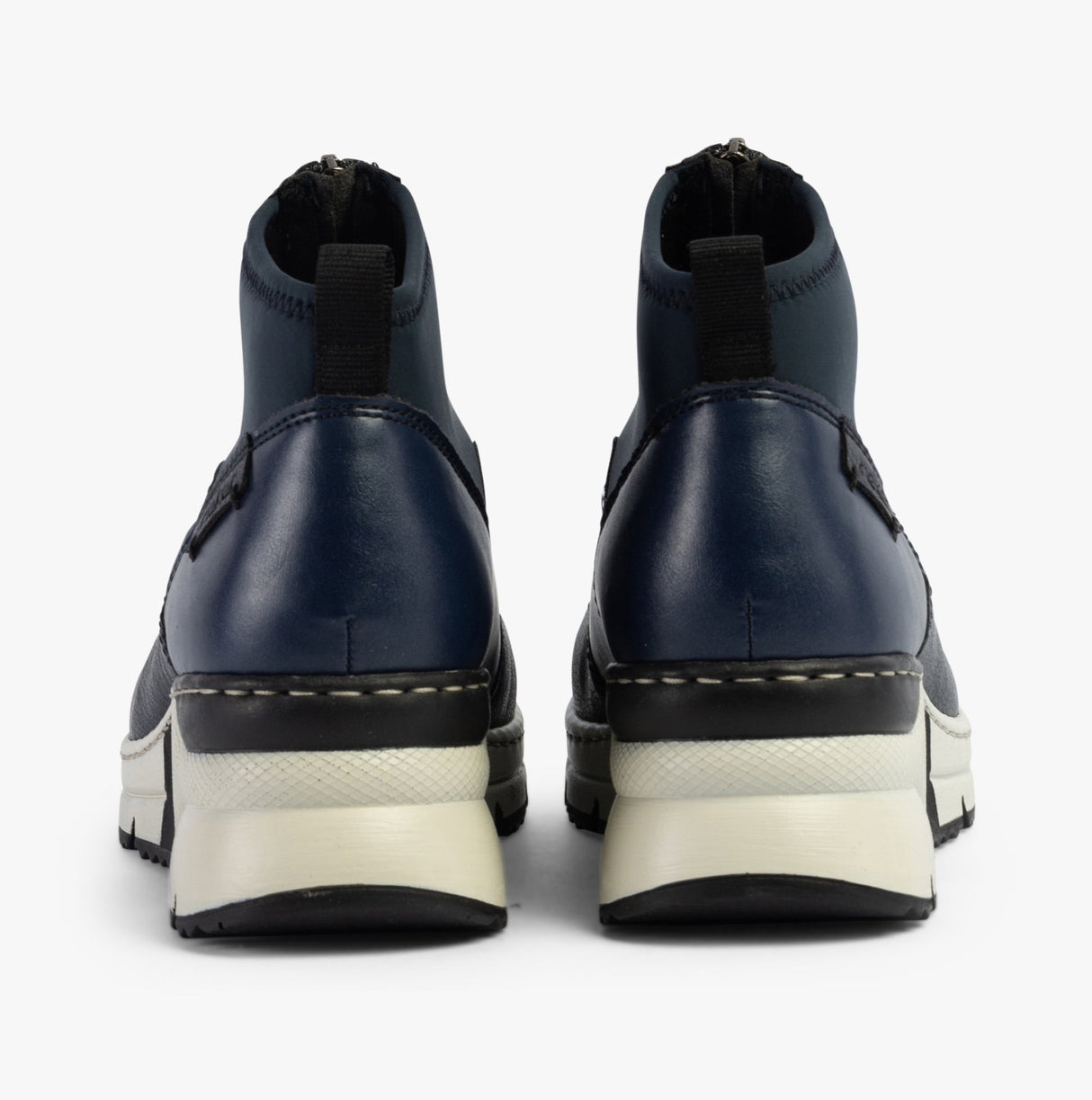 Rieker N6352-14 Womens Boots Blue