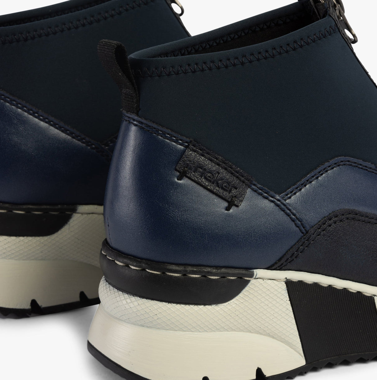 Rieker N6352-14 Womens Boots Blue