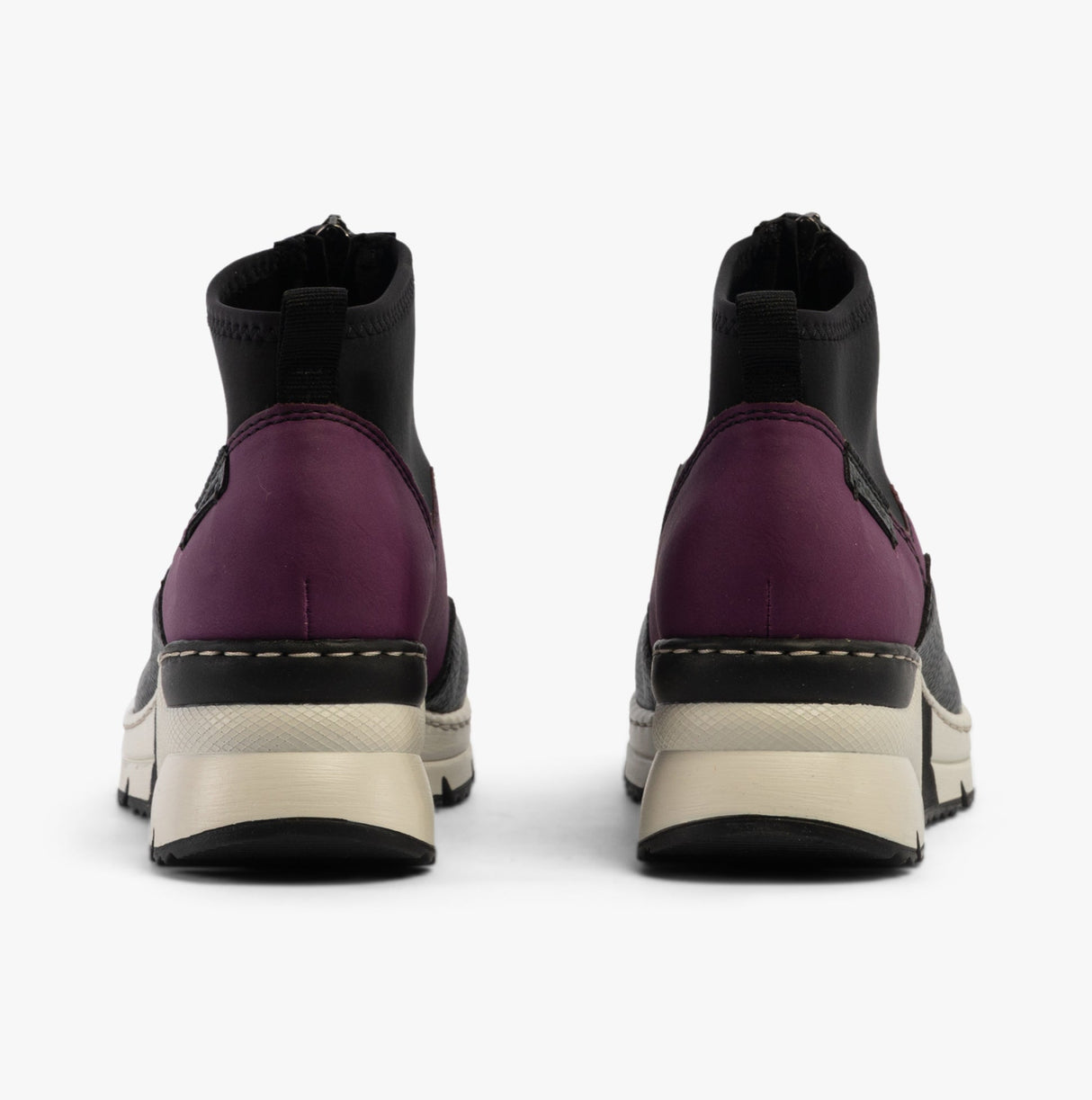 Rieker N6352-30 Womens Boots Purple