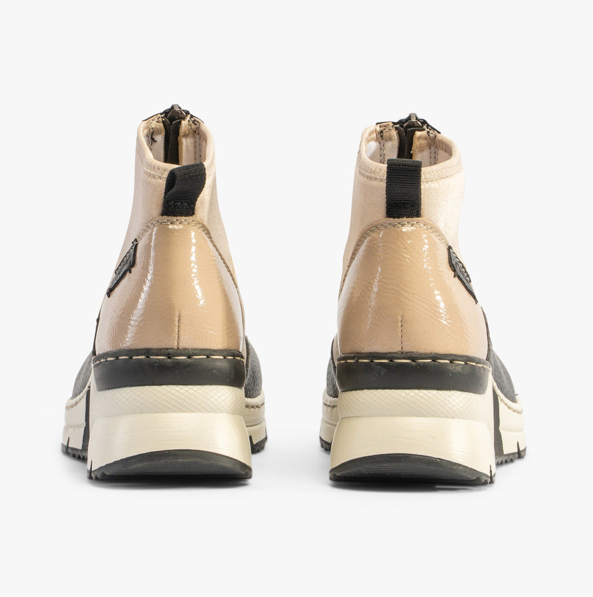 Rieker N6352-60 Womens Boots Beige