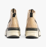 Rieker N6352-60 Womens Boots Beige