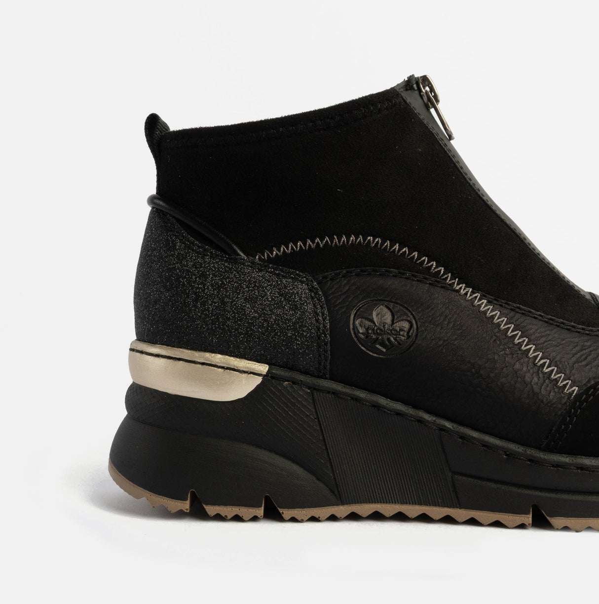 Rieker N6361-00 Womens Boots Black