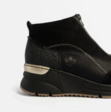 Rieker N6361-00 Womens Boots Black