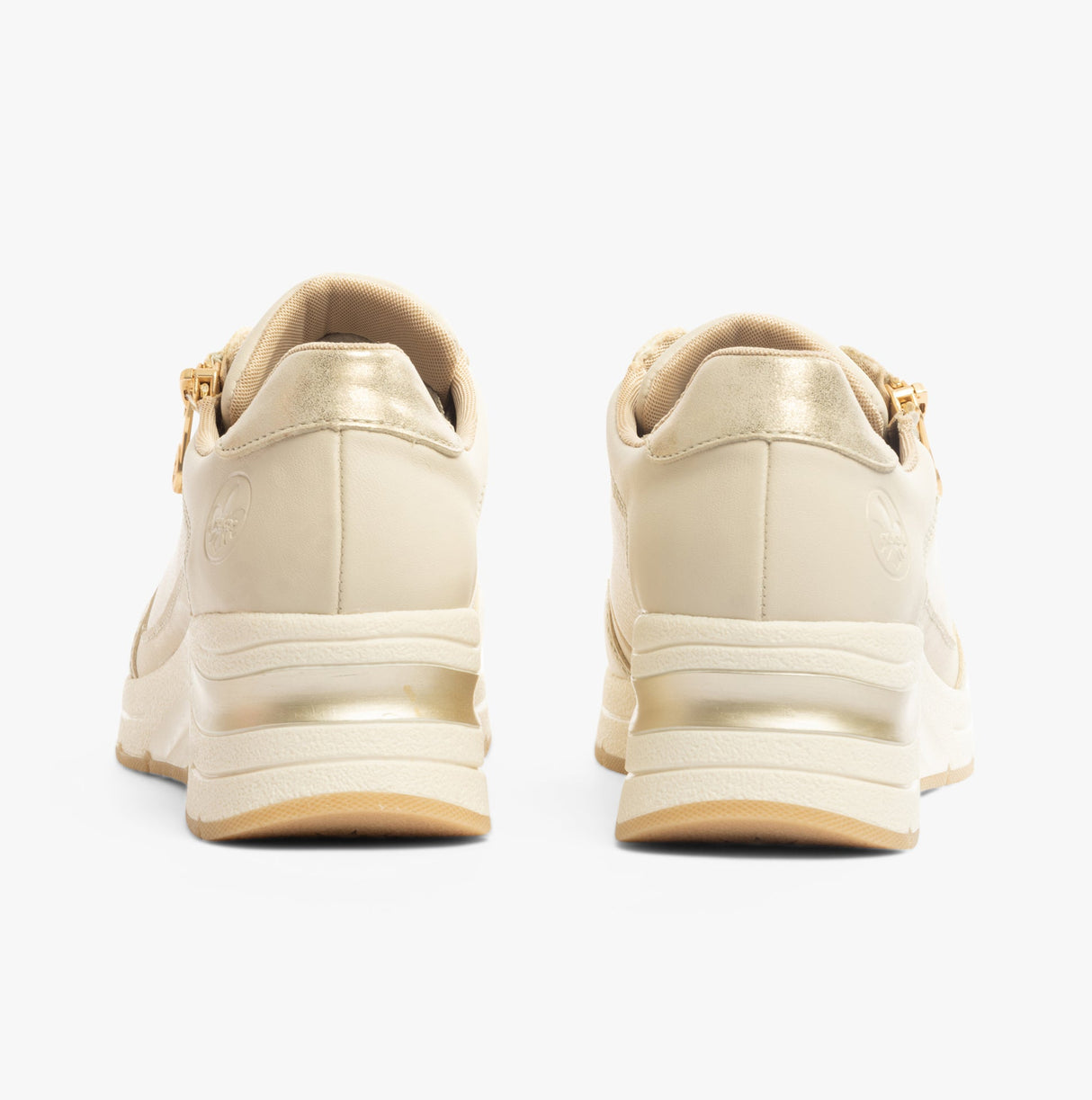 Rieker N9301-60 Womens Shoes Beige