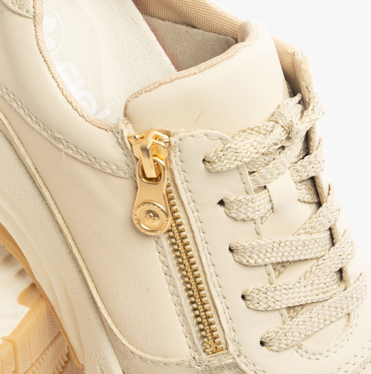 Rieker N9301-60 Womens Shoes Beige