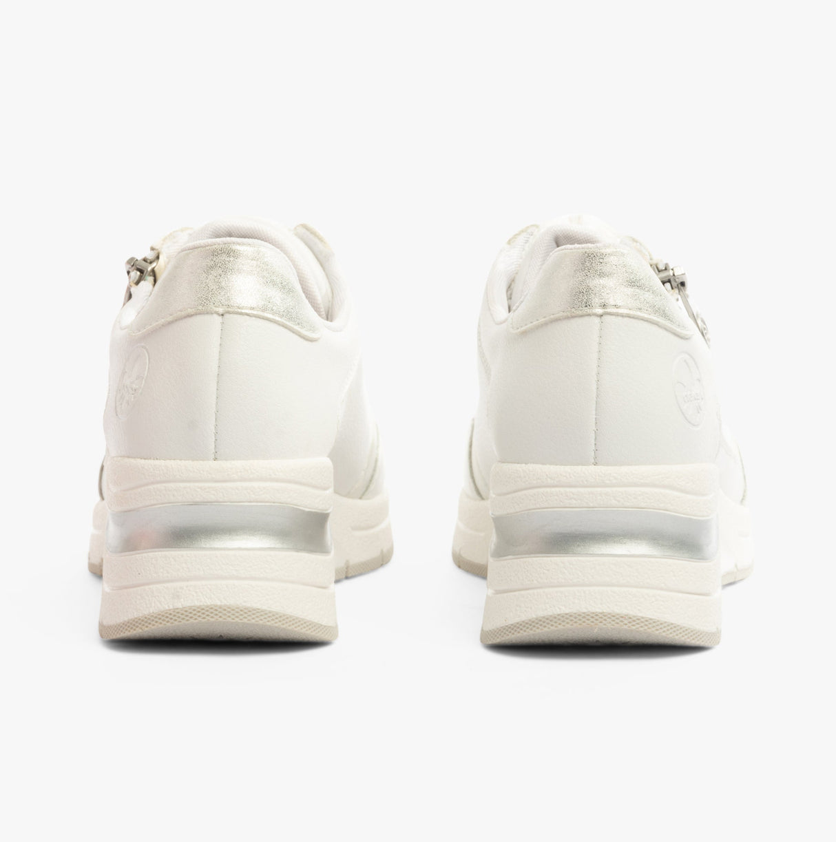 Rieker N9301-80 Womens Shoes White