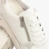 Rieker N9301-80 Womens Shoes White