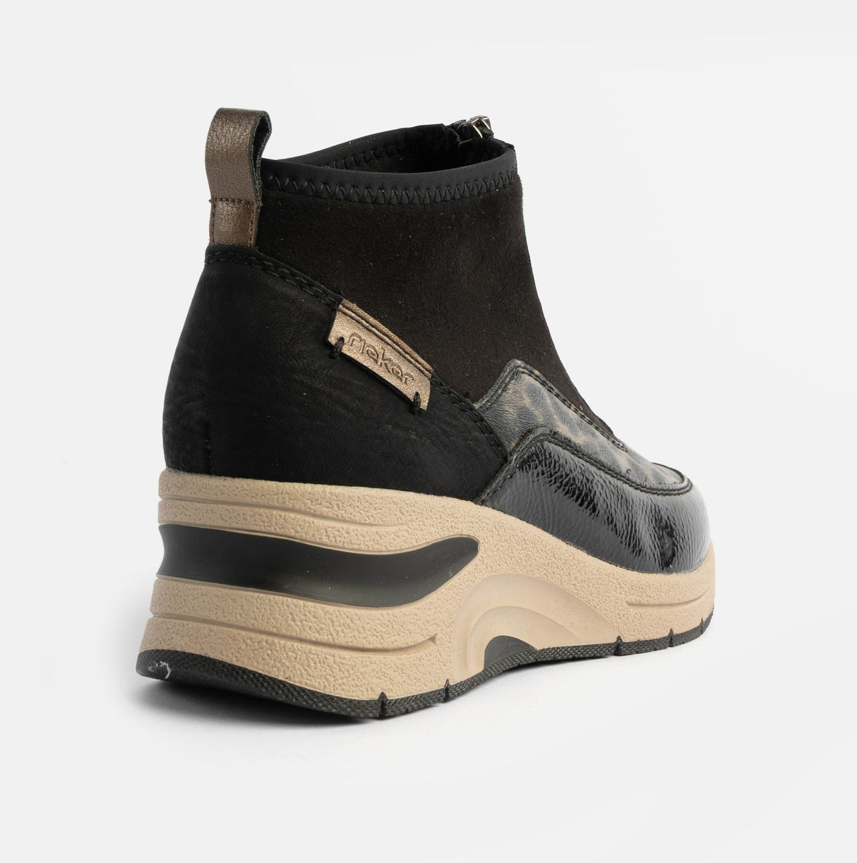 Rieker N9362-00 Womens Boots Black