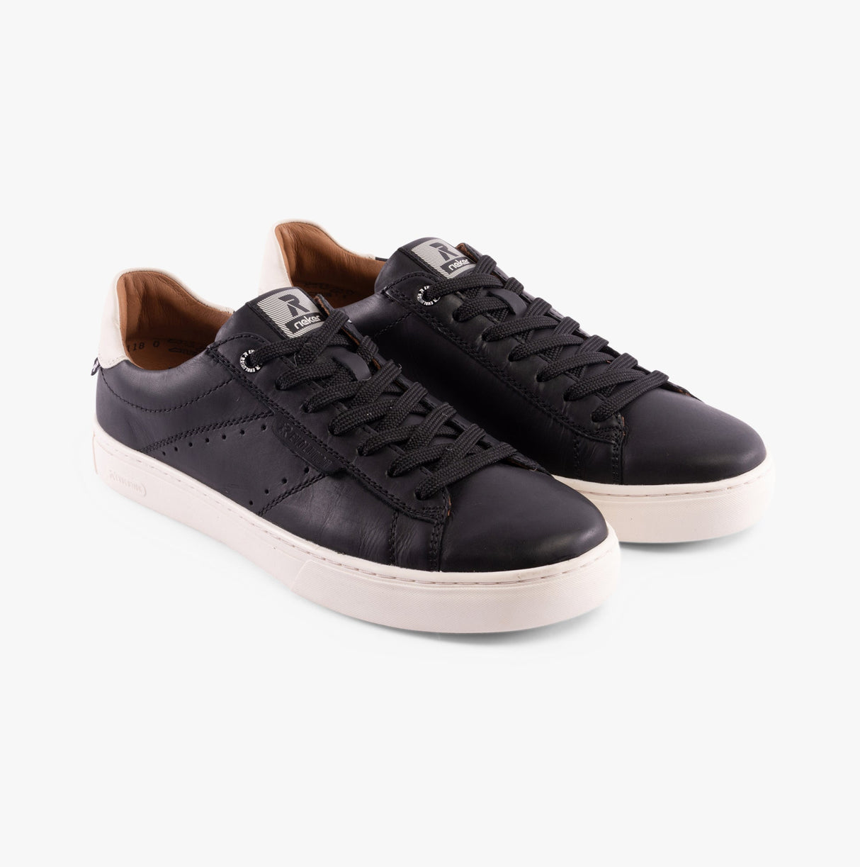 Rieker U0704-00 Mens Shoes Black