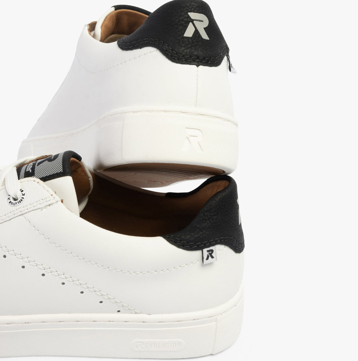 Rieker U0704-81 Mens Shoes White