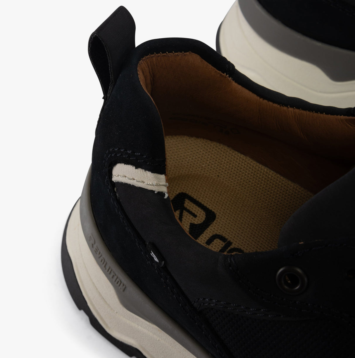 Rieker U0903-14 Mens Shoes Blue