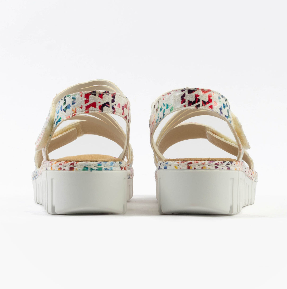 Rieker V1364-90 Womens Sandals Multi