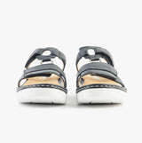 Rieker V1396-14 Womens Sandals Blue