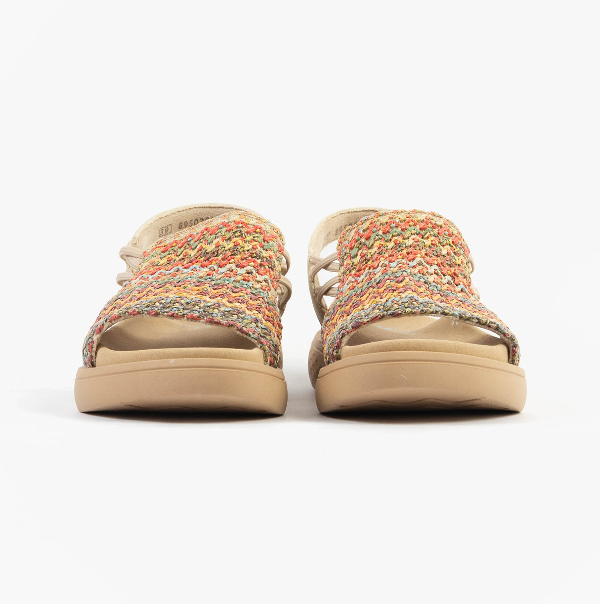 Rieker V1541-90 Womens Sandals Multi