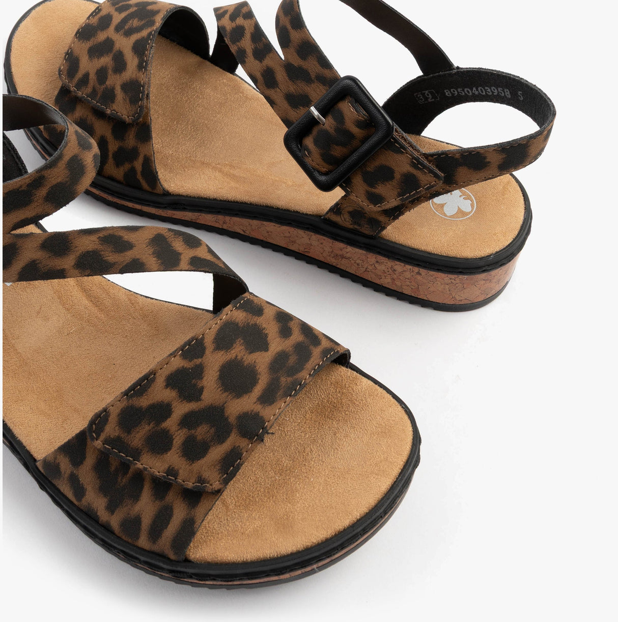 Rieker V3660-90 Womens Sandals Multi