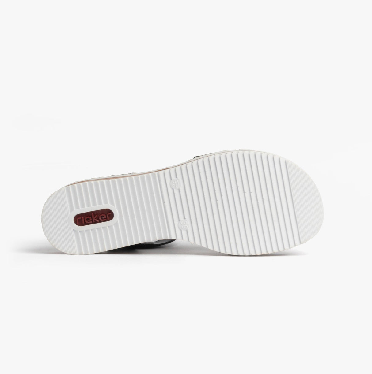 Rieker V3691-00 Womens Sandals Black