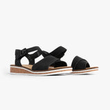 Rieker V3691-00 Womens Sandals Black