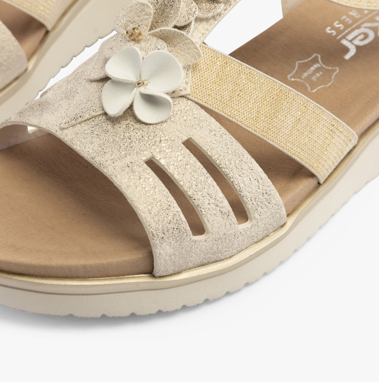 Rieker V3788-60 Womens Sandals Beige