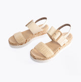 Rieker V3950-61 Womens Sandals Beige
