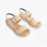 Rieker V3950-61 Womens Sandals Beige