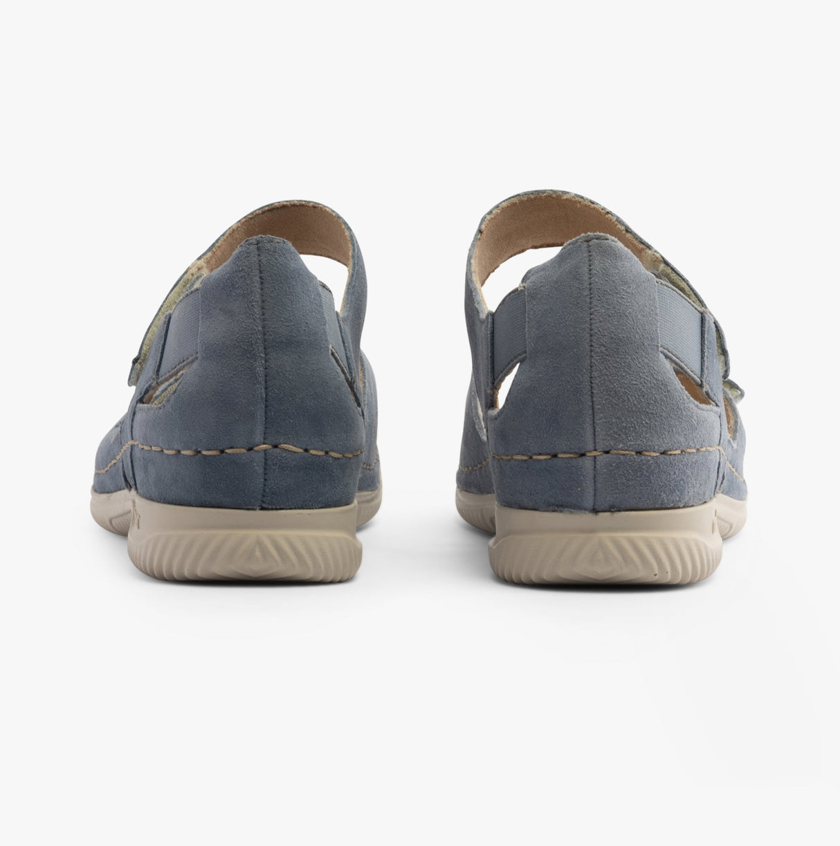 Rieker V7474-10 Womens Sandals Blue