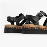 Rieker V7904-00 Womens Sandals Black