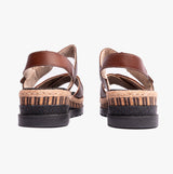 Rieker V7951-24 Womens Sandals Brown