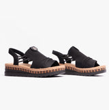 Rieker V7972-00 Womens Sandals Black