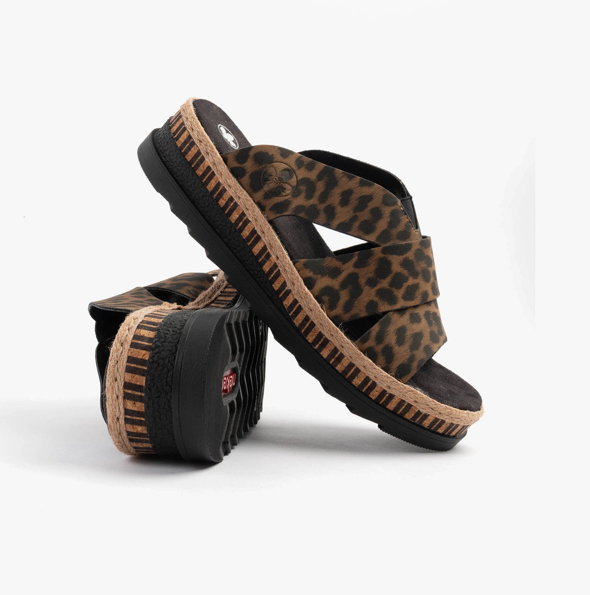 Rieker V7989-90 Womens Sandals Multi