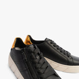 Rieker W0505-01 Womens Shoes Black