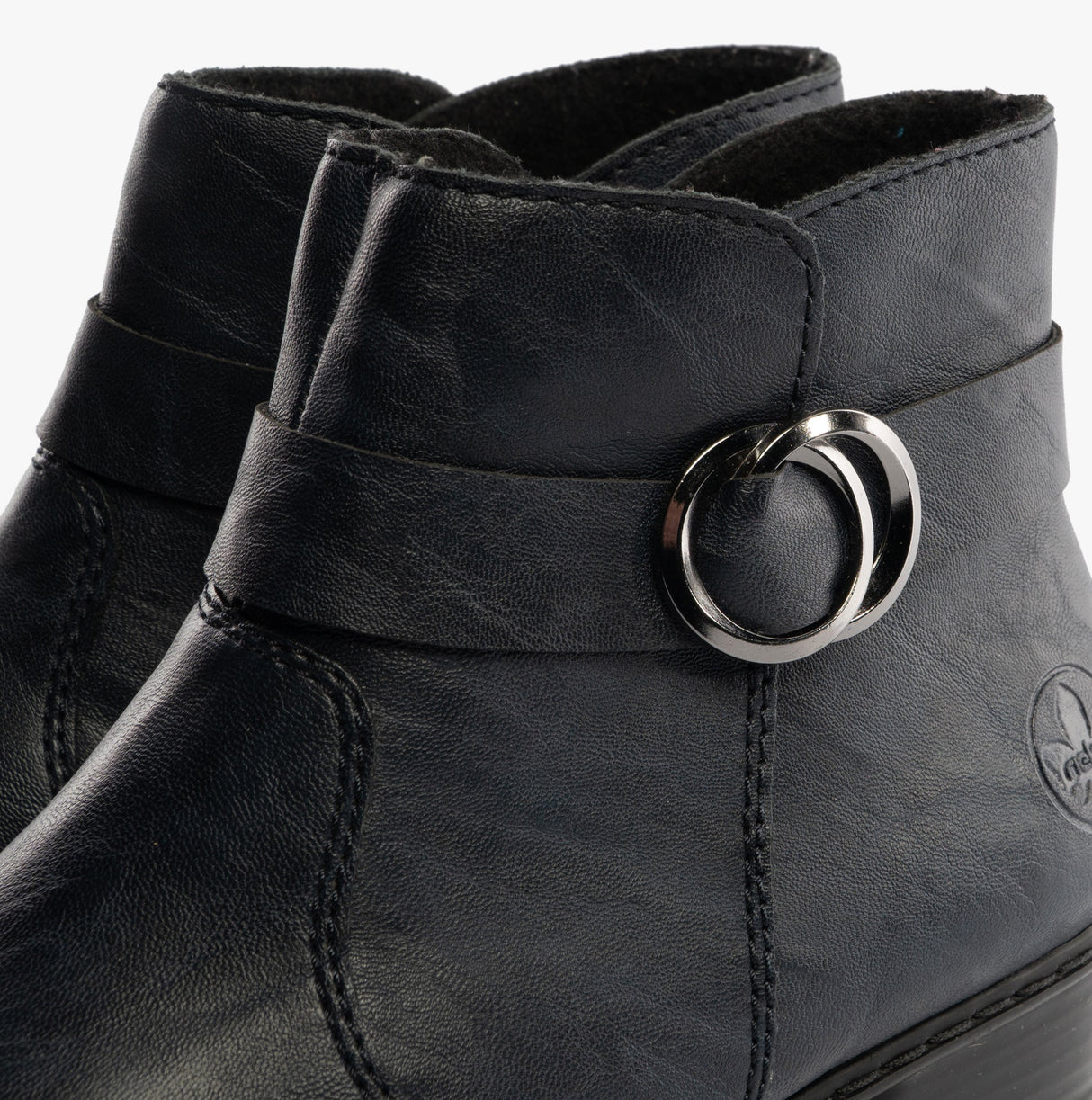 Rieker Y0775-14 Womens Boots Blue