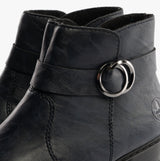 Rieker Y0775-14 Womens Boots Blue