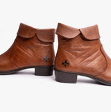 Rieker Y07D0-25 Womens Leather Boots Brown