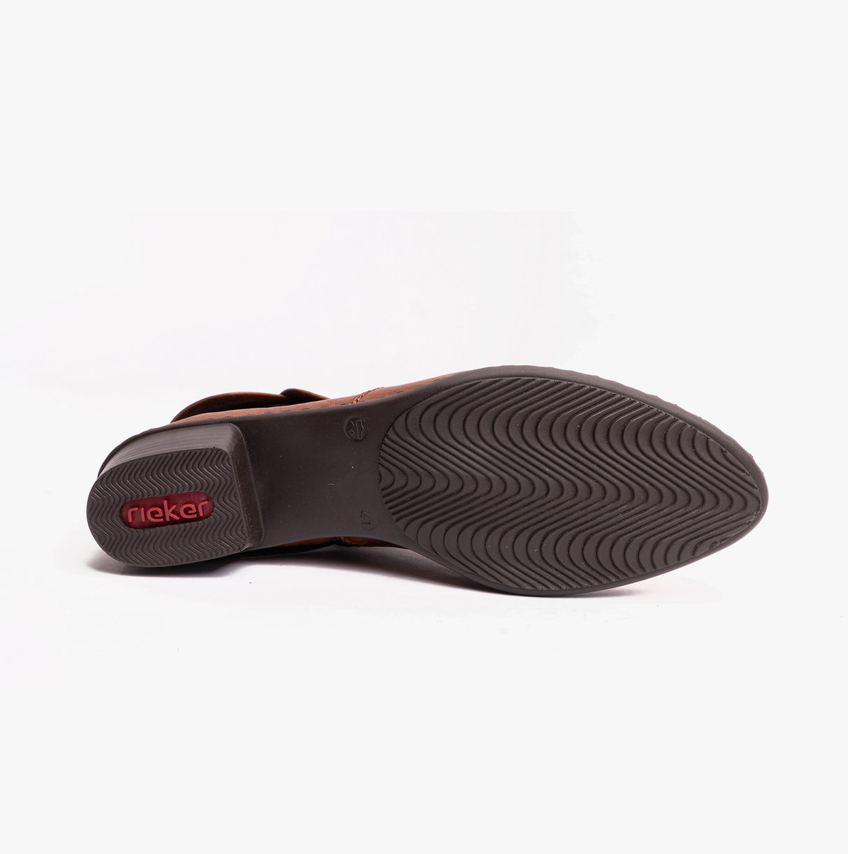 Rieker Y07D0-25 Womens Leather Boots Brown