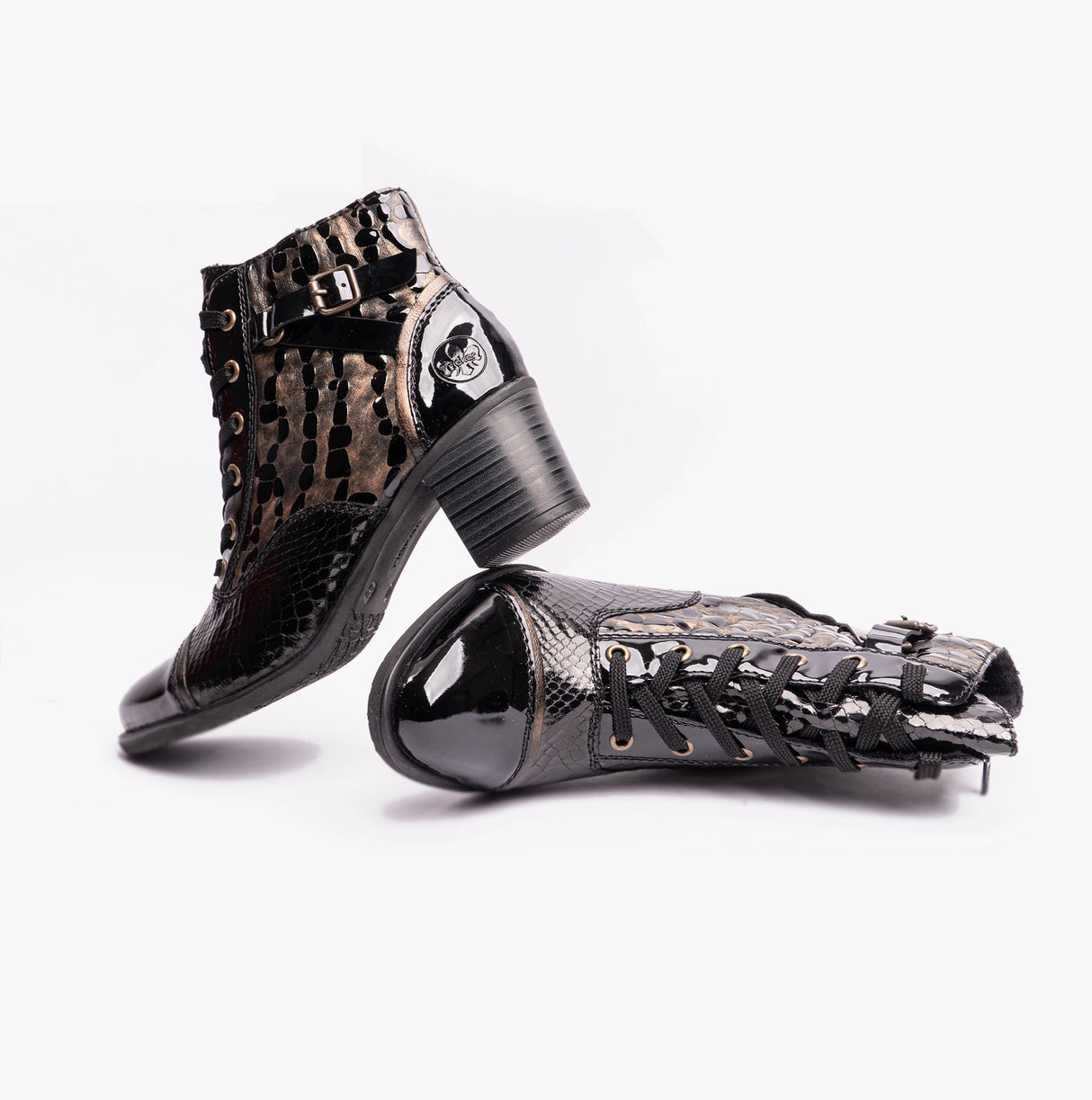 Rieker Y2032-00 Womens Boots Black