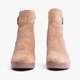Rieker Y2252-64 Womens Ankle Boots Beige