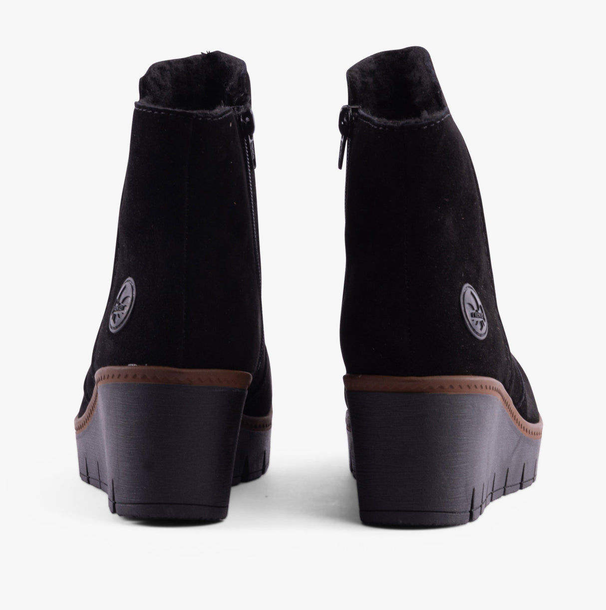 Rieker Y5065-00 Womens Boots Black