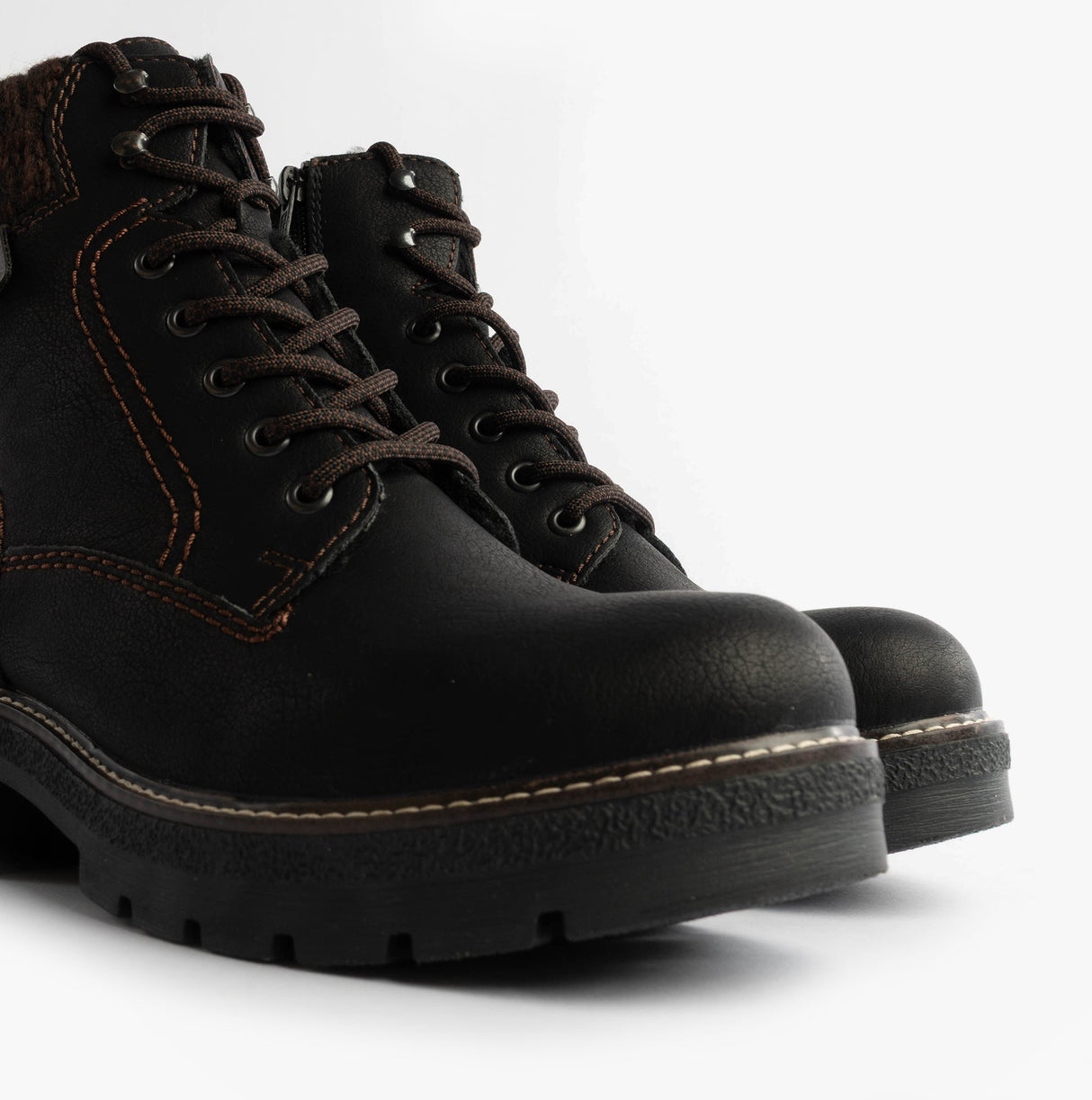 Rieker Y8130-00 Womens Boots Black