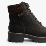 Rieker Y8130-00 Womens Boots Black