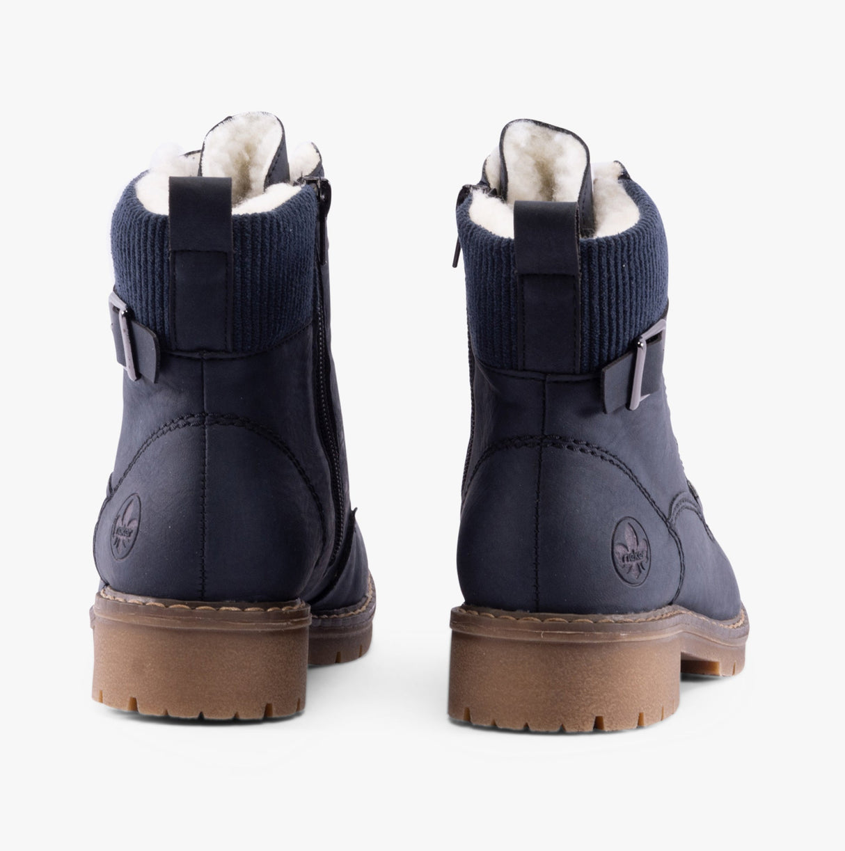 Rieker Y9102-14 Womens Boots Blue