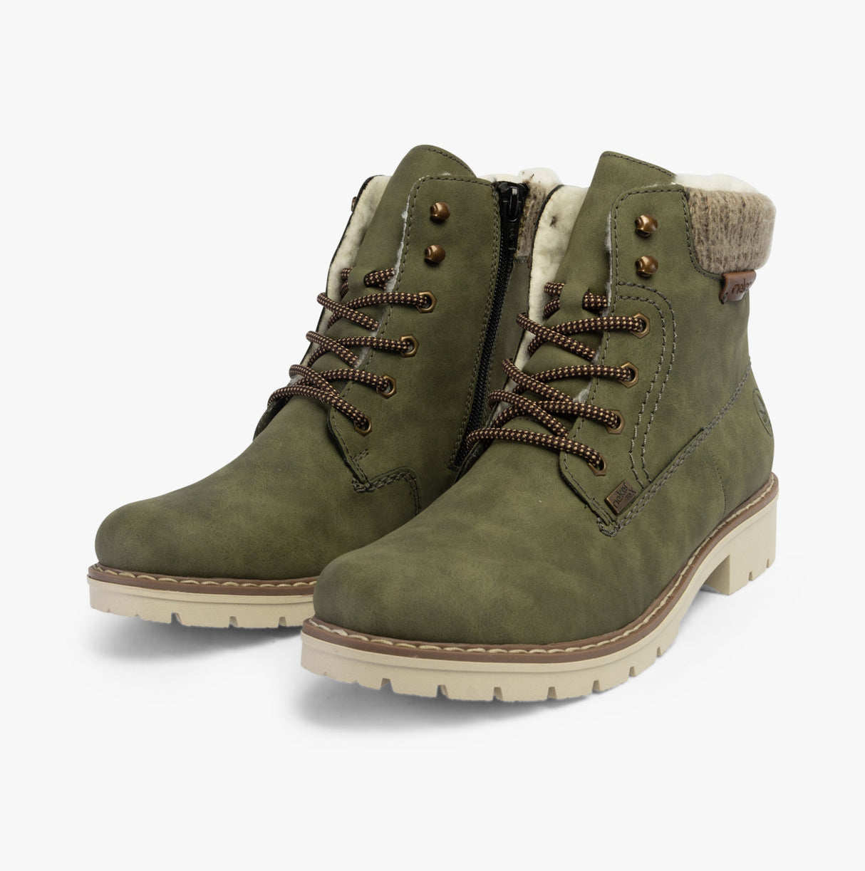 Rieker Y9118-54 Womens Boots Green