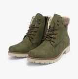 Rieker Y9118-54 Womens Boots Green