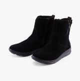 Rieker Z0053-00 Womens Boots Black
