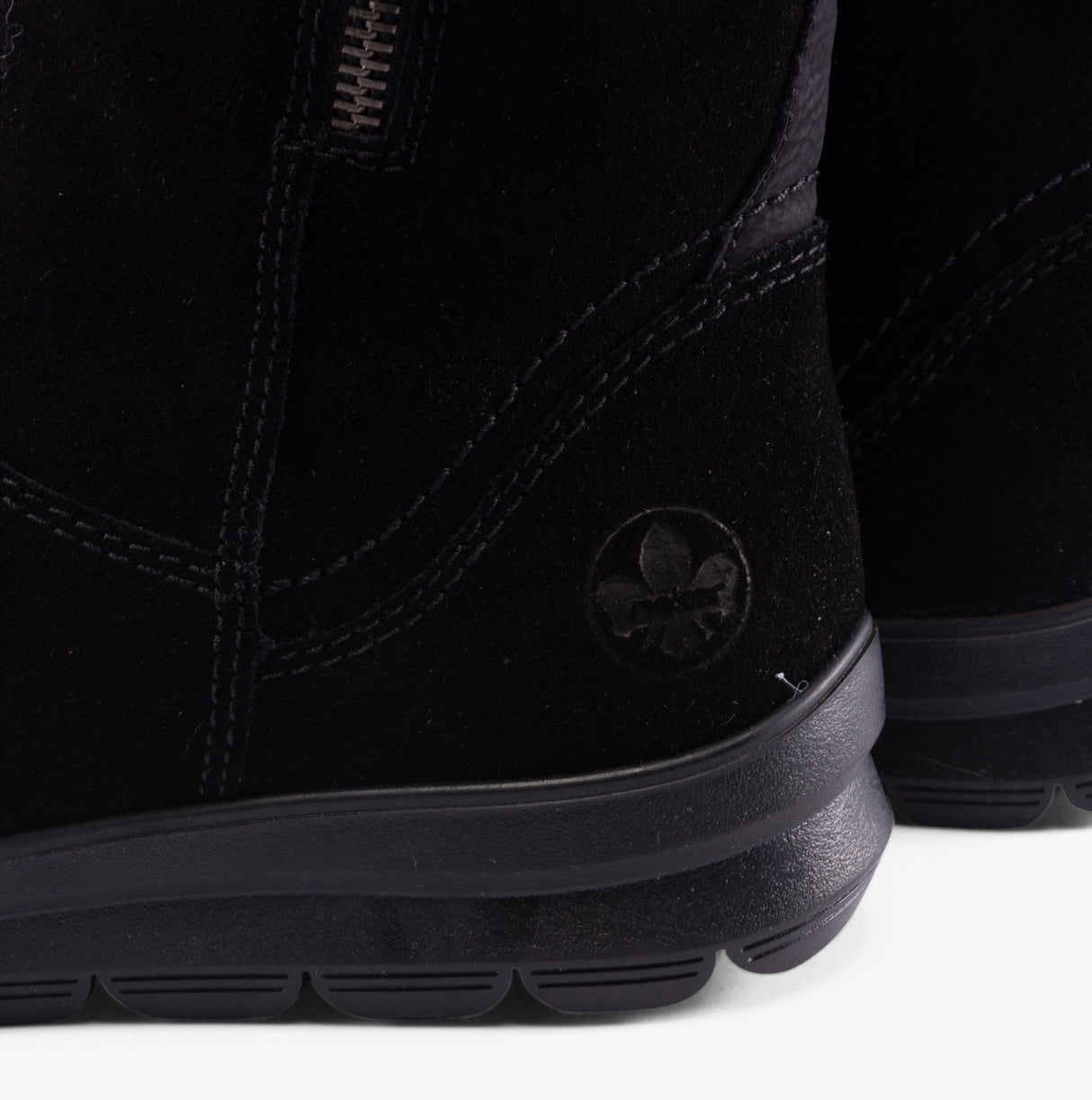 Rieker Z0053-00 Womens Boots Black