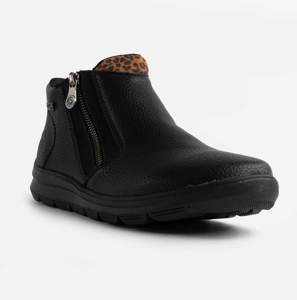 Rieker Z0059-00 Womens Boots Black