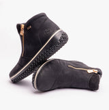 Rieker Z4265-00 Womens Ankle Boots Black