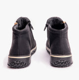 Rieker Z4265-00 Womens Ankle Boots Black