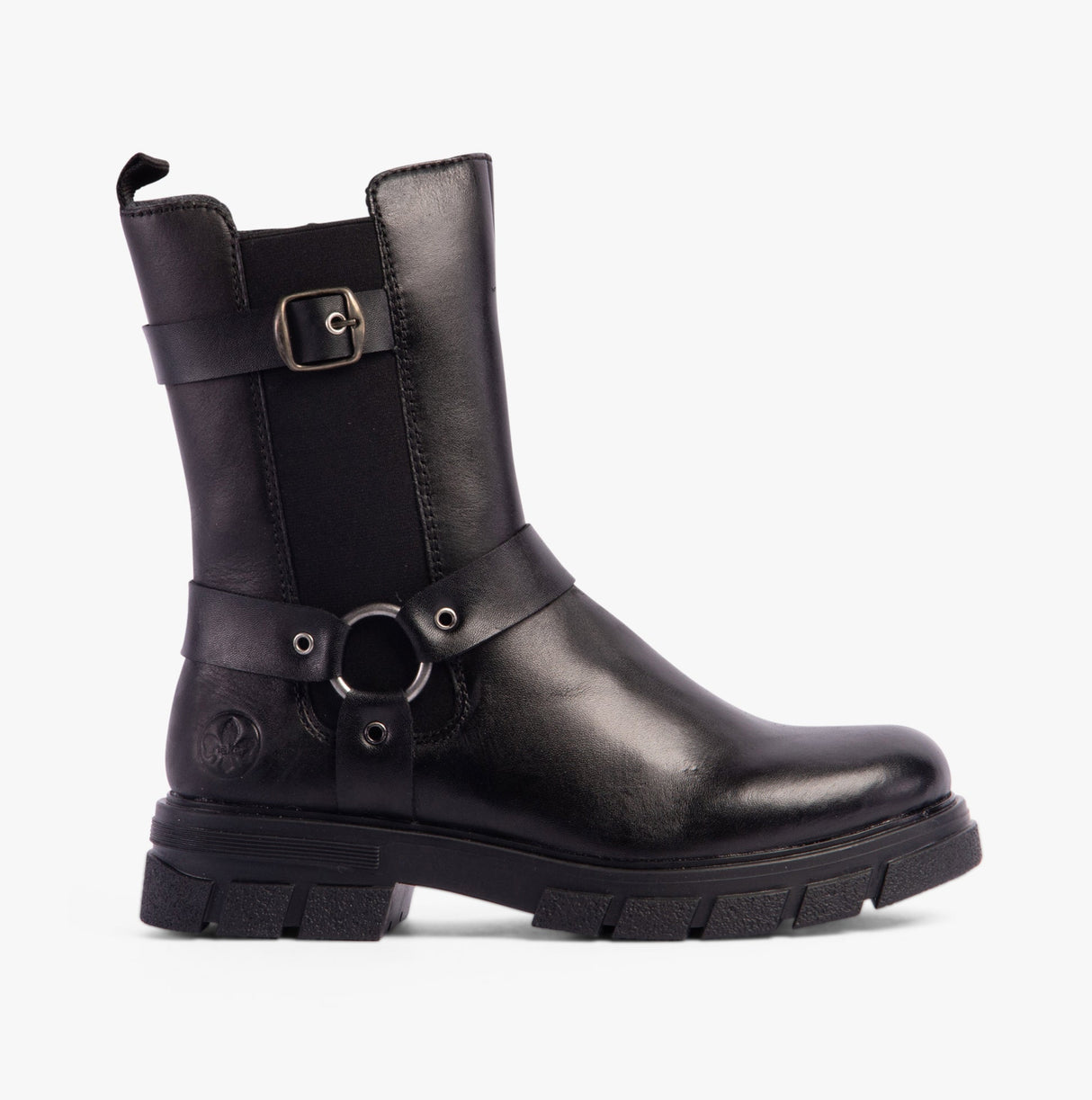 Rieker Z9177-00 Womens Boots Black