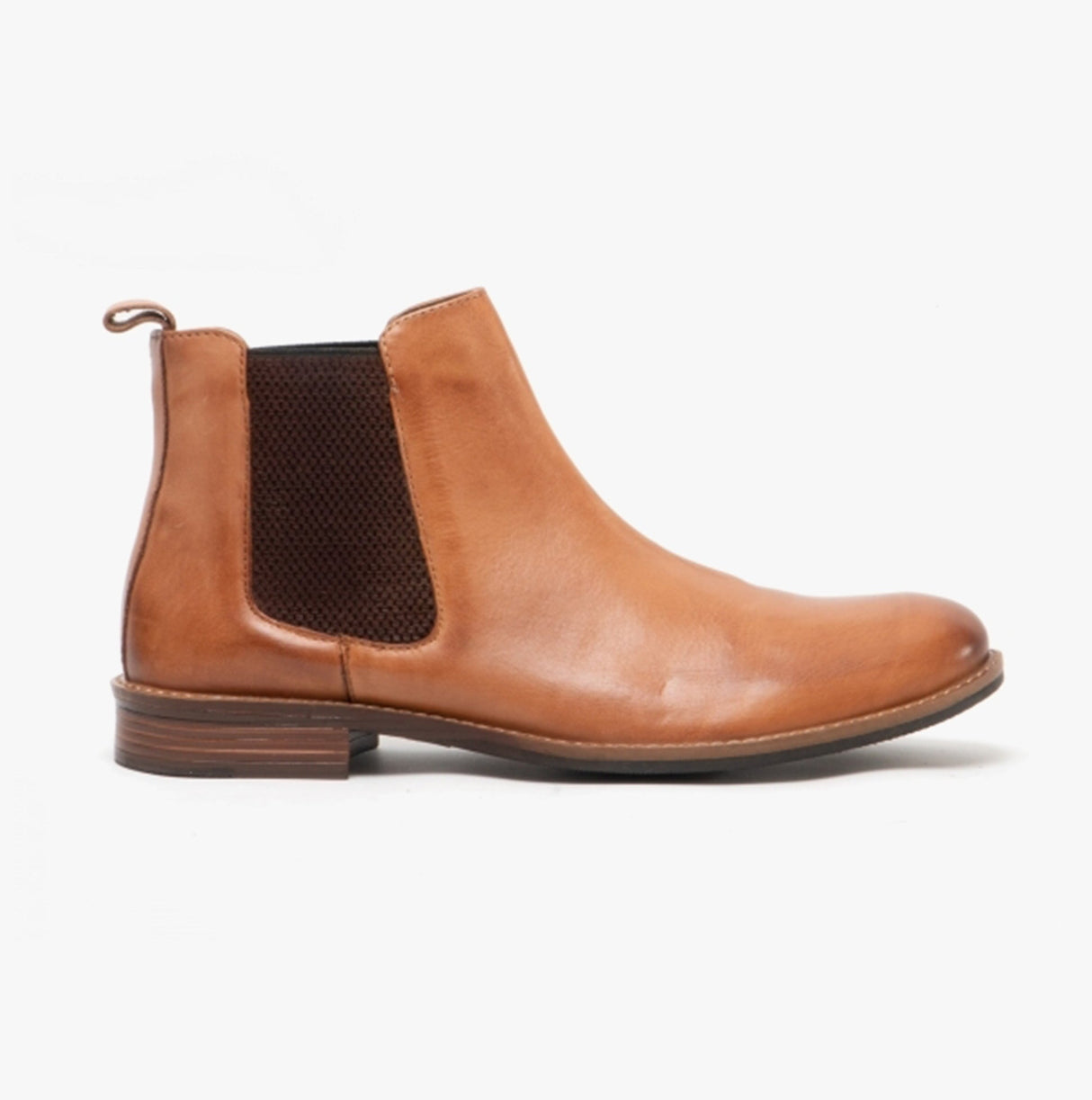 Roamers REGENT Mens Chelsea Boots Tan